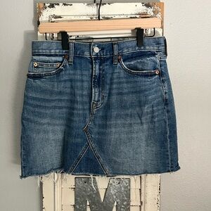 GAP Blue Denim Mini Skirt